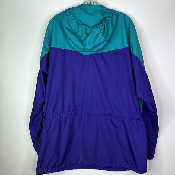 Vintage Helly Hansen Blue Pullover Packable Jacket Size Medium - Picture 4 of 10